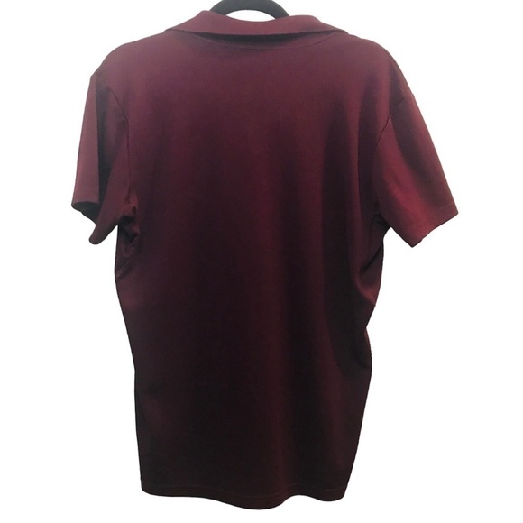 ADIDAS Climalite Athletic Maroon Polo. - Picture 2 of 3